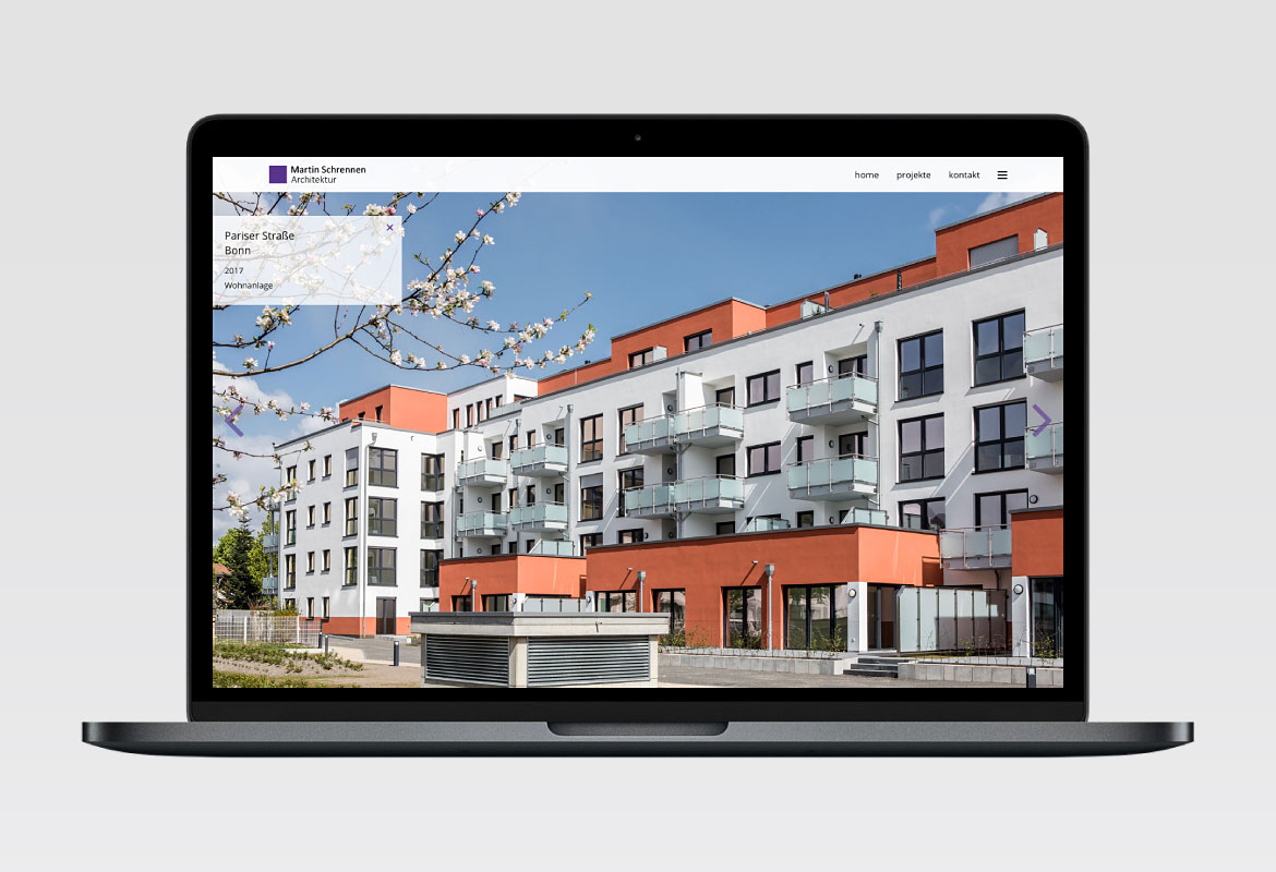 Martin Schrennen Architektur – Website